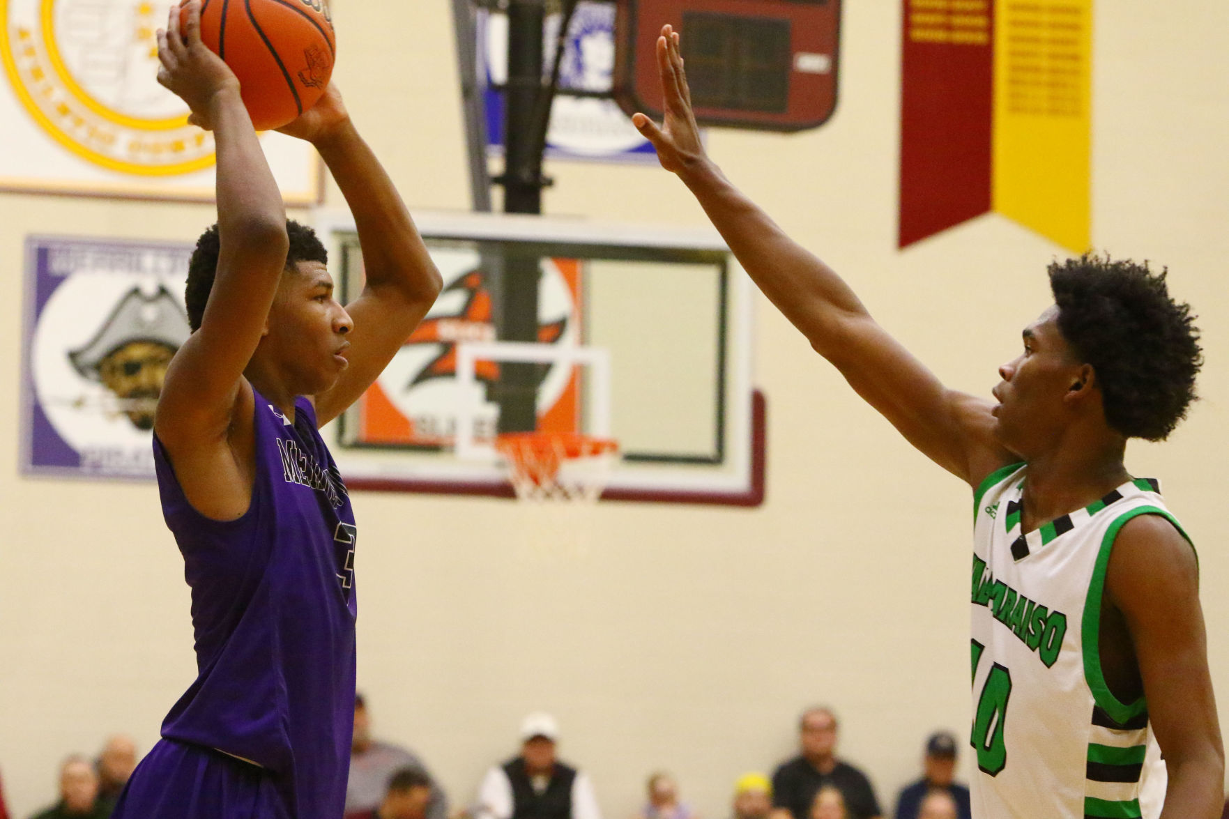 Gallery: Chesterton Sectional - Valparaiso vs. Merrillville boys basketball